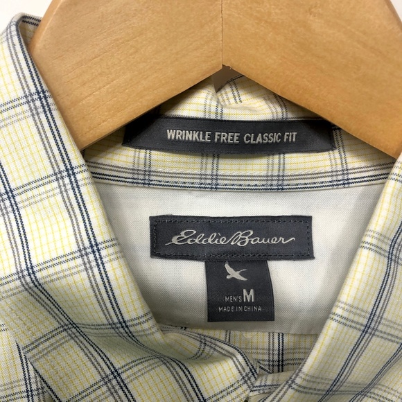 Eddie Bauer LS plaid button down shirt - Picture 2 of 2